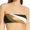 Vince Camuto Gold Shimmer Blocked Square Neck Swim Top V02726 -Allure Wear Shop vince camuto vc01 v02726 gs
