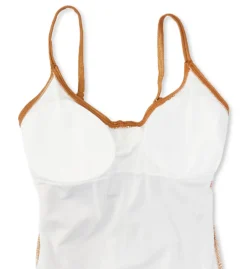 Vince Camuto Gold Shimmer Cinch Front V-Neck One Piece Swimsuit V02731 -Allure Wear Shop vince camuto vc01 v02731 cs5