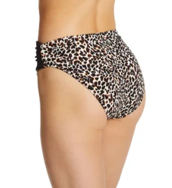 Vince Camuto Tanzania Cheetah Logo Ring Belted Swim Bottom V04690 -Allure Wear Shop vince camuto vc01 v04690 bs