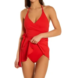 Vince Camuto Sanremo Shades Halter V-neck One Piece Swimsuit V44699 -Allure Wear Shop vince camuto vc01 v44699 cs1