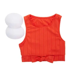 Vince Camuto Ripple Effect Ribbed Tie Crop Bikini Swim Top V69691 -Allure Wear Shop vince camuto vc01 v69691 cs6