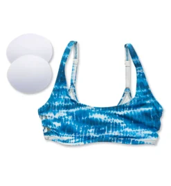 Vince Camuto Tie Dye Side Lace Bikini Swim Top V92714 -Allure Wear Shop vince camuto vc01 v92714 cs5