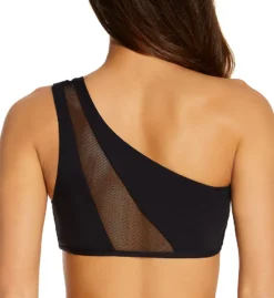 Vince Camuto Mesh Cutouts One Shoulder Mesh Bikini Swim Top V94721 -Allure Wear Shop vince camuto vc01 v94721 bs
