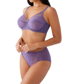 Wacoal Retro Chic Full Figure Underwire Bra 855186 -Allure Wear Shop wacoal wac001 855186 cs3