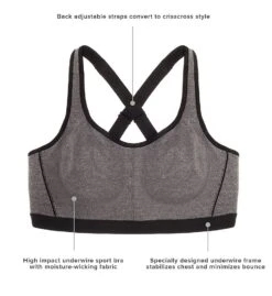 Wacoal Brandi High Impact Underwire Sports Bra 855229 -Allure Wear Shop wacoal wac001 855229 cs6